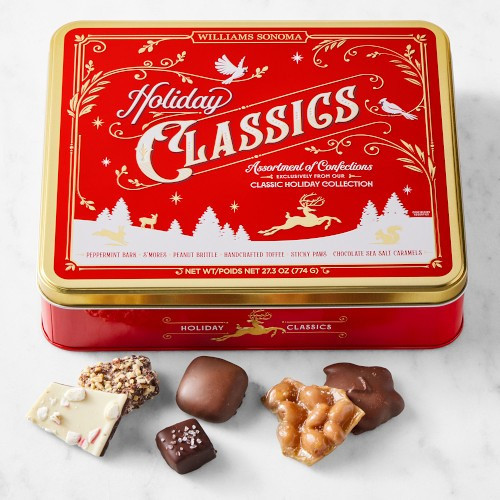 Williams Sonoma Large Holiday Classics Tin, Set of 2 | Williams-Sonoma