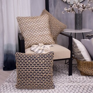 Boho Living Jada Decorative Pillow - Grey - 20" x 20" - Single | Bed Bath & Beyond
