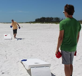 Driveway Games All Weather Cornhole Set. Regulation Corn Toss Boards & Bean Bags | Amazon (US)