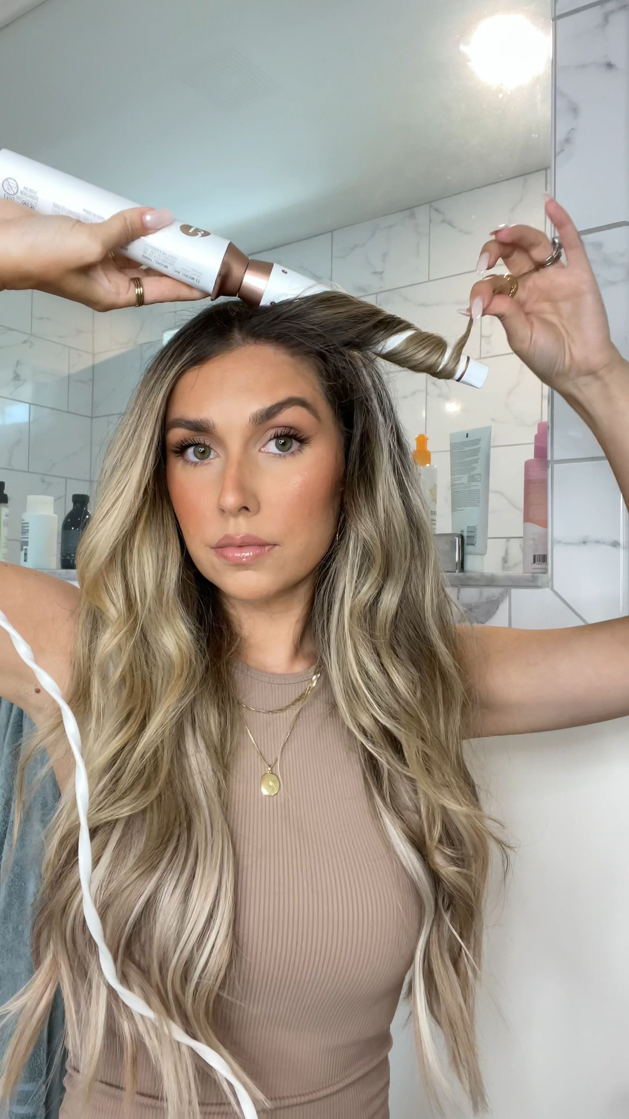 Quick hair touch up! Haven’t used this size barrel in sooo long and honestly forgot how much I love these curls! Code KAITCT320 will take 20% off! 

#LTKstyletip #LTKbeauty #LTKSeasonal