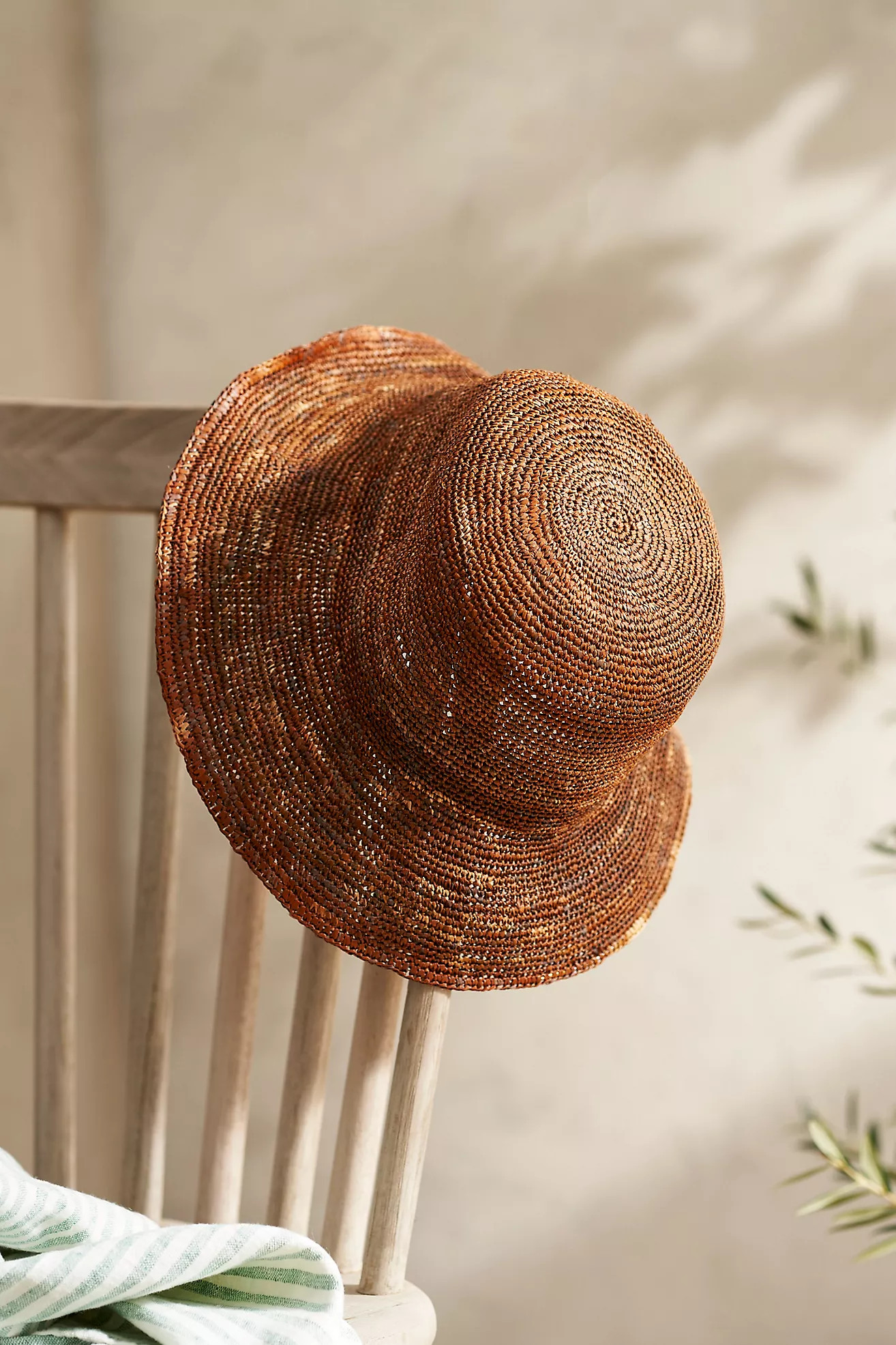 Crochet Raffia Bucket Hat | Terrain