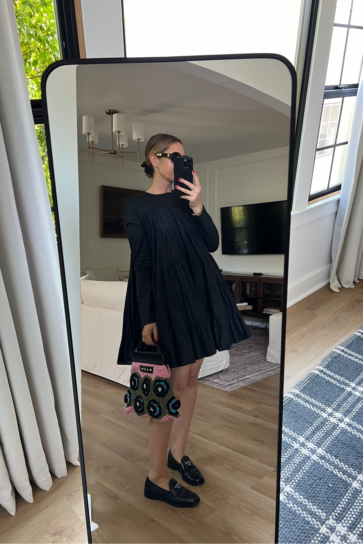 Short black dress | Prada Loafers 

#LTKeurope #LTKfindsunder100 #LTKover40