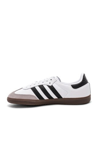 adidas Originals Samba in White, Black, & Clear Granite from Revolve.com | Revolve Clothing (Global)