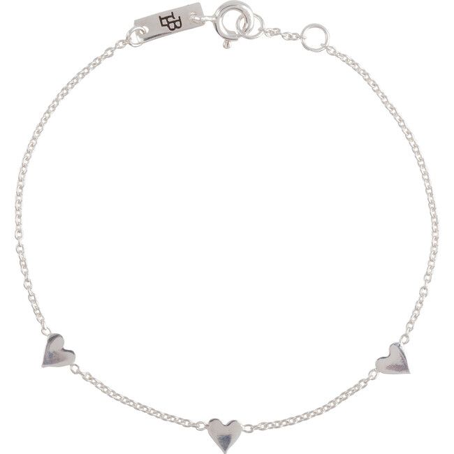 Women's You Are Loved Bracelet, Silver | Maisonette