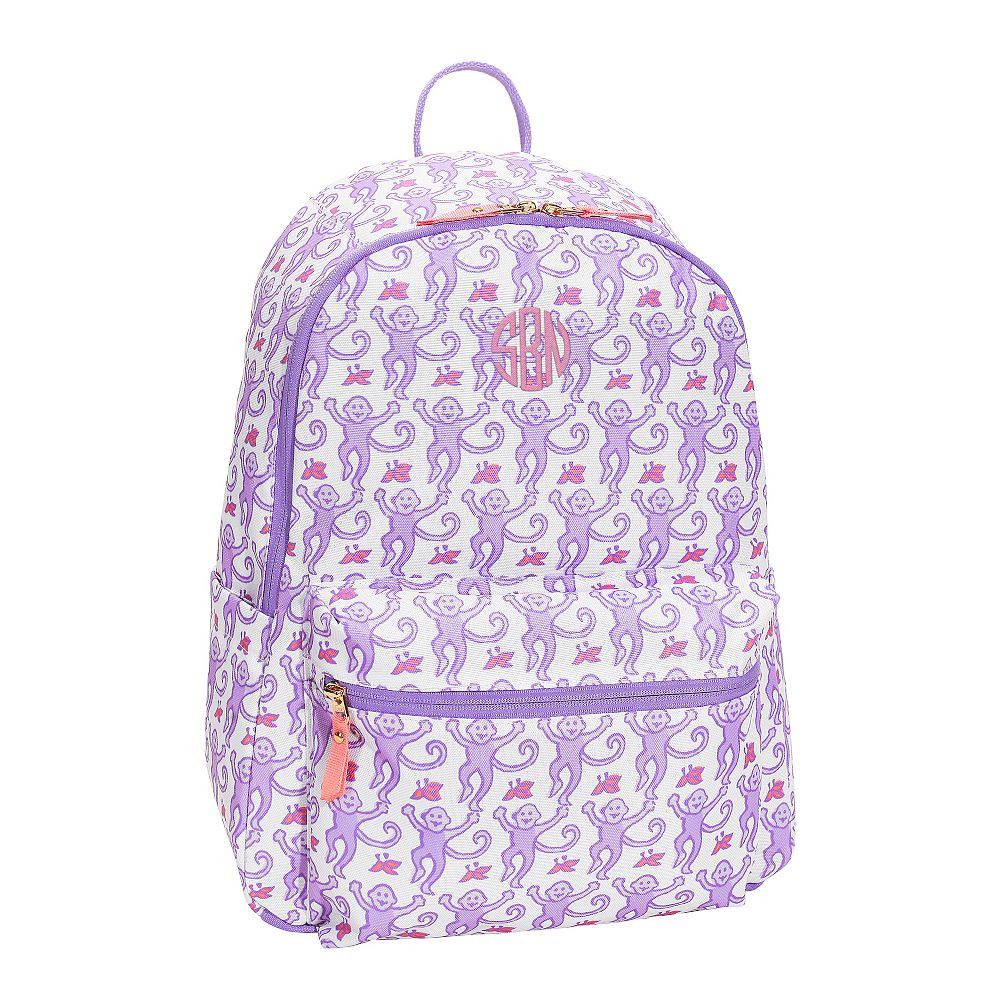 Colby Roller Rabbit Pink Monkey Backpack | Pottery Barn Teen