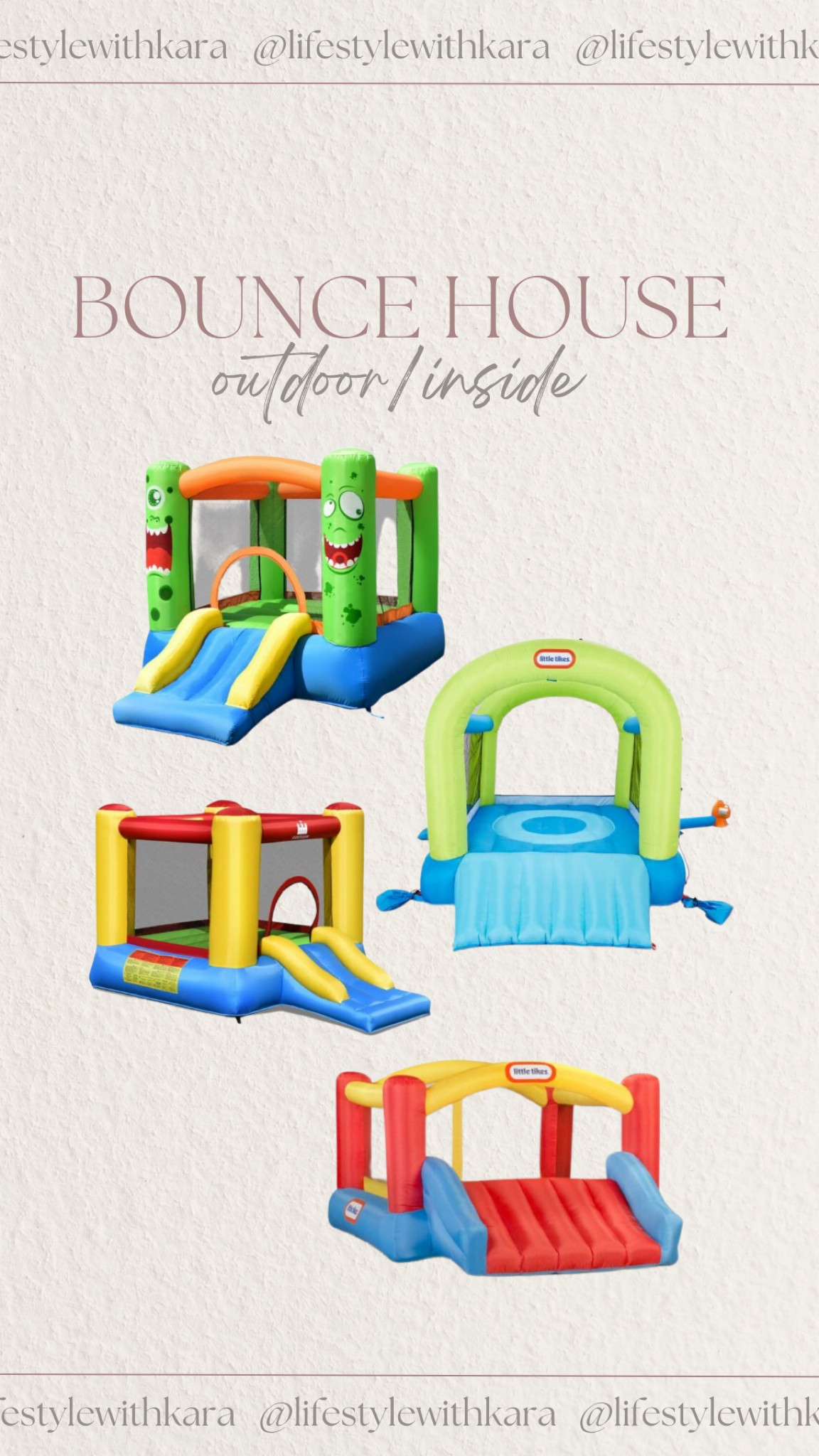 Mini bounce houses! 

#LTKFind #LTKkids