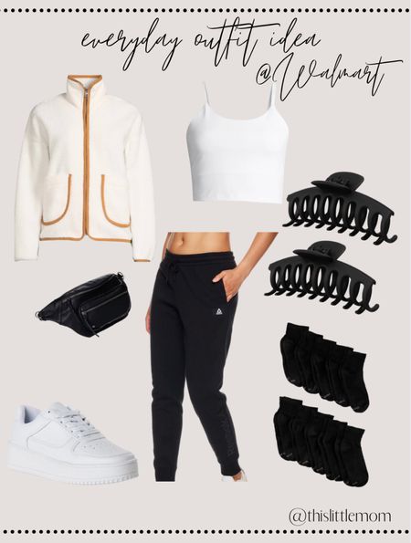 Everyday outfit idea! Fall outfit idea! 

Sherpa, joggers, athletic leisure, walmart finds, walmart fashion, fall fashion, shoes 

#LTKfitness #LTKshoecrush #LTKstyletip