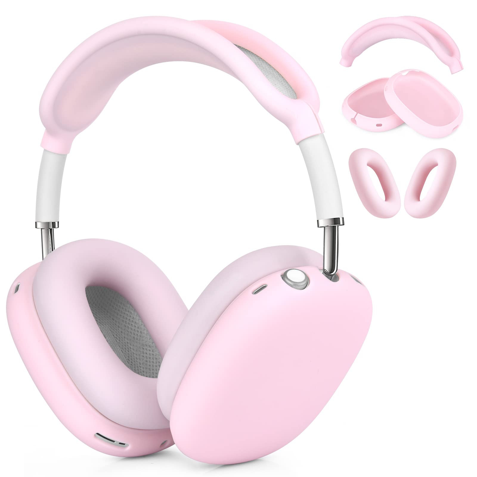 Case for Airpods Max Headphones, Ear Pad Case Cover/Ear Cups Cover/Headband Cover for AirPods Max... | Amazon (US)