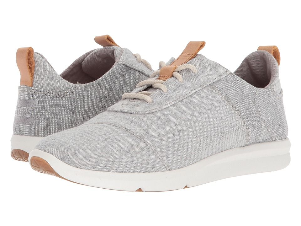 TOMS - Cabrillo (Drizzle Grey Chambray Mix) Women's Lace up casual Shoes | Zappos