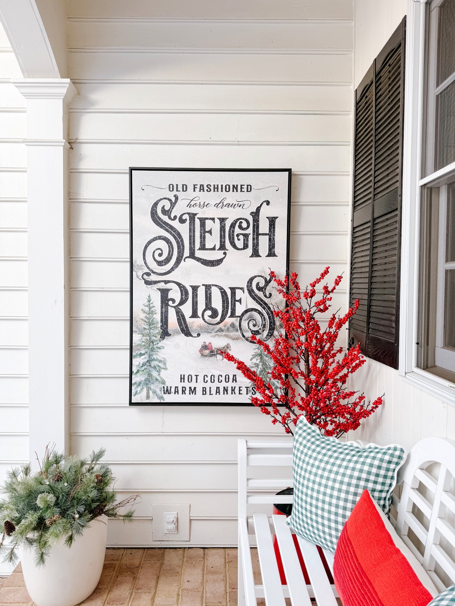 Christmas porch and art

#LTKHoliday #LTKHome #LTKSeasonal