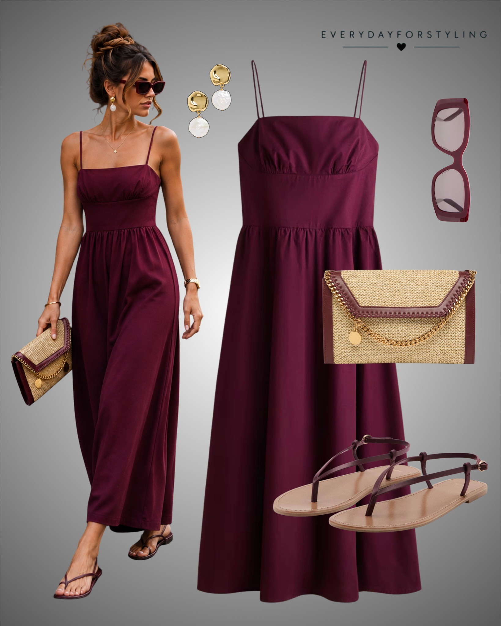 Rich girl energy starts with this dress 🍇

H&M new in dresses, burgundy dress,  H&M dresses, H&M new arrivals, burgundy maxi dress, denim maxi dress, casual summer dress, effortless chic outfit, minimalist fashion, everyday outfit ideas, European street style, vacation dress, brunch outfit inspiration, elegant casual style, women’s fashion trends, timeless wardrobe staples, capsule wardrobe outfits, comfortable maxi dress, affordable fashion finds, neutral accessories, H&M fashion finds

#LTKgrwm #LTKSaleAlert #LTKTravel