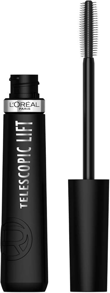 L'Oreal Paris Telescopic Mascara, Long-Lasting 36H Lift, Visible Lash Length Up to +5mm*, No Clum... | Amazon (UK)