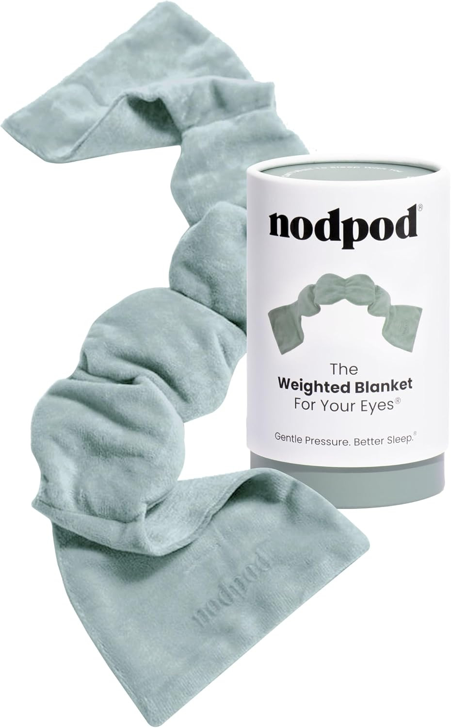 nodpod Patented Gentle Pressure Sleep Mask, Weighted Eye Mask | Amazon (US)