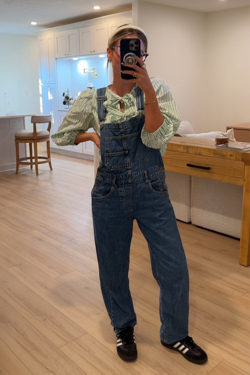 I’m wearing size xs in the overalls - my favorite classic overall from free people! Had these for a few years now and I’ll never get rid of them. Blouse is a size small! 

#LTKfindsunder100 #LTKstyletip #LTKfindsunder50