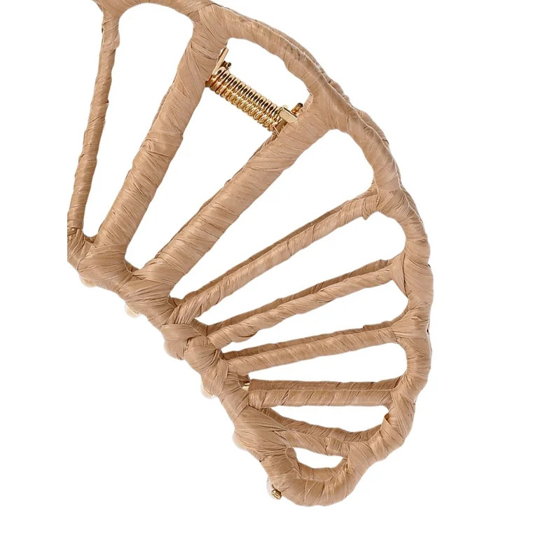 Time and Tru Women's Wrapped Hair Claw Clip | Walmart (US)