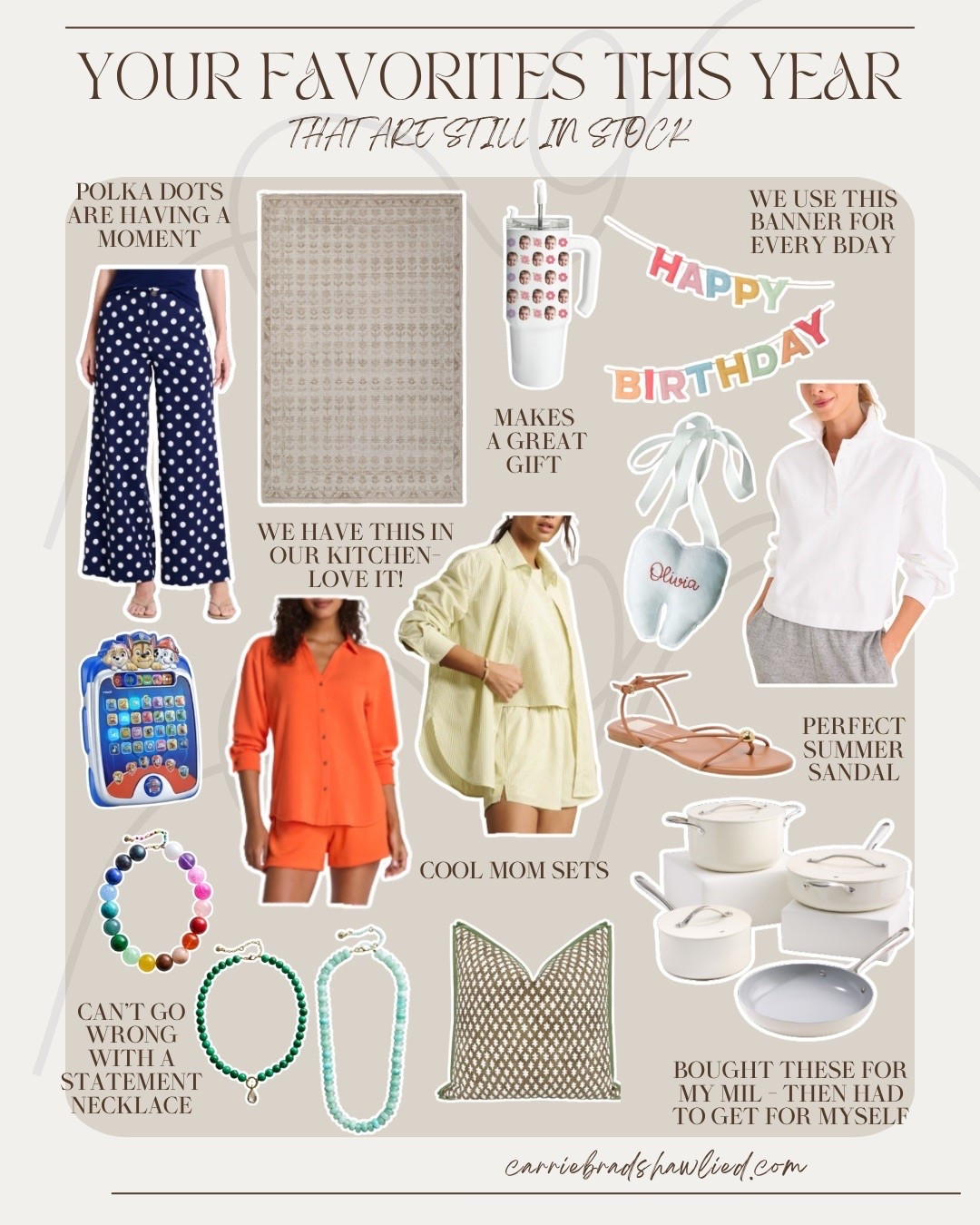 CBL gals most loved items of 2026 so far —