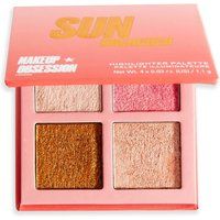 Makeup Obsession Glow Crush Highlighter Palette Sun Drenched | Revolution Beauty US