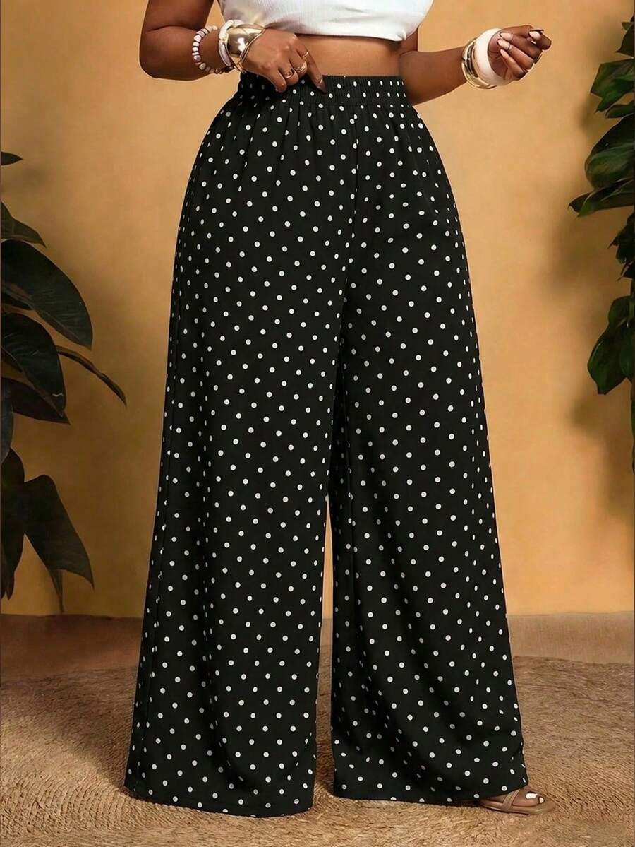 Slaydiva 2026 Spring/Summer New Arrival Casual & Daily Wear & Beach & Bonfire Party Loose Polka D... | SHEIN