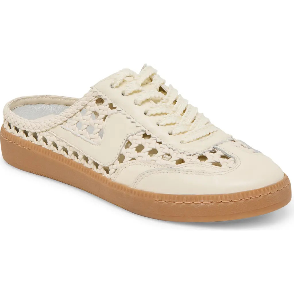Dolce Vita Notice Woven Mule Sneaker in Off White Woven Stella at Nordstrom, Size 11 | Nordstrom
