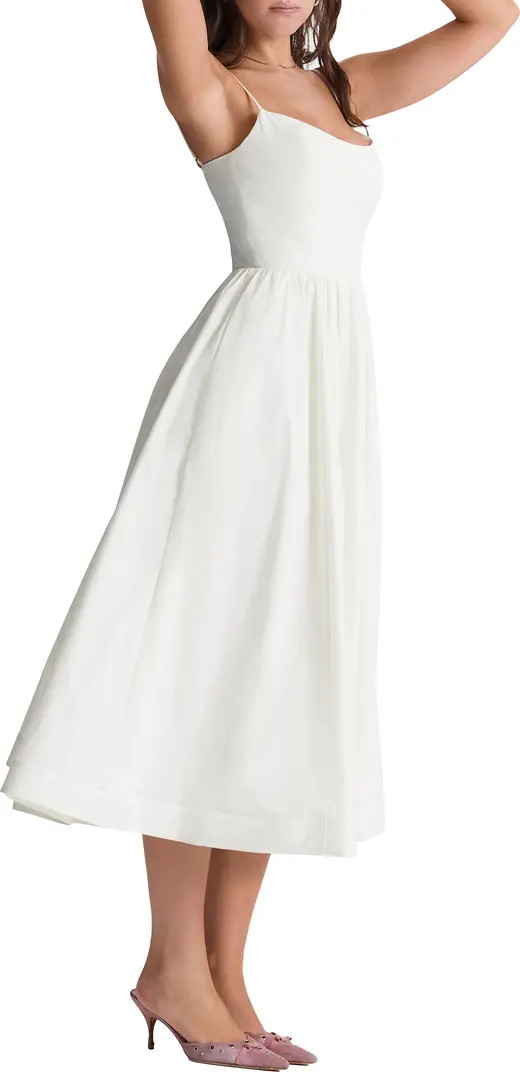 Lolita Corset Cotton Blend Fit & Flare Dress | Nordstrom