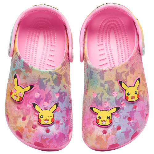 Boys Preschool Crocs Crocs Pokemon Classic Clogs - Boys' Preschool Shoe Multi/Multi Size 13.0 | Kids Foot Locker (US)