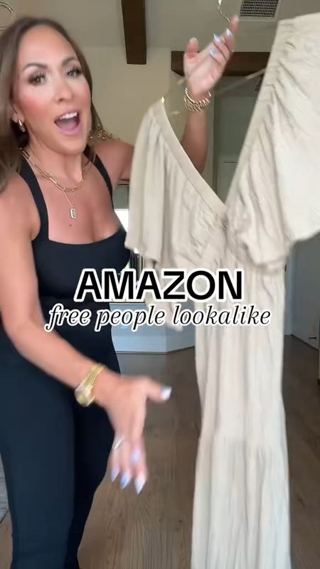 ok loves save your money on this one! such a good free people lookalike!  saved in amazon under august finds 🫶🏼 #amazondress #amazonfashion #maxidress #freepeoplelookalike #freepeopledoop #amazonfinds #amazonmaxidress #amazonfit 