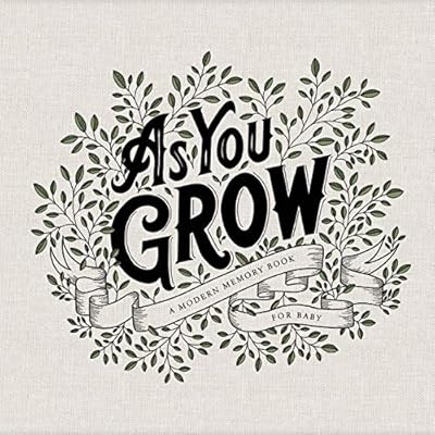 As You Grow: A Modern Memory Book for Baby | Amazon (US)