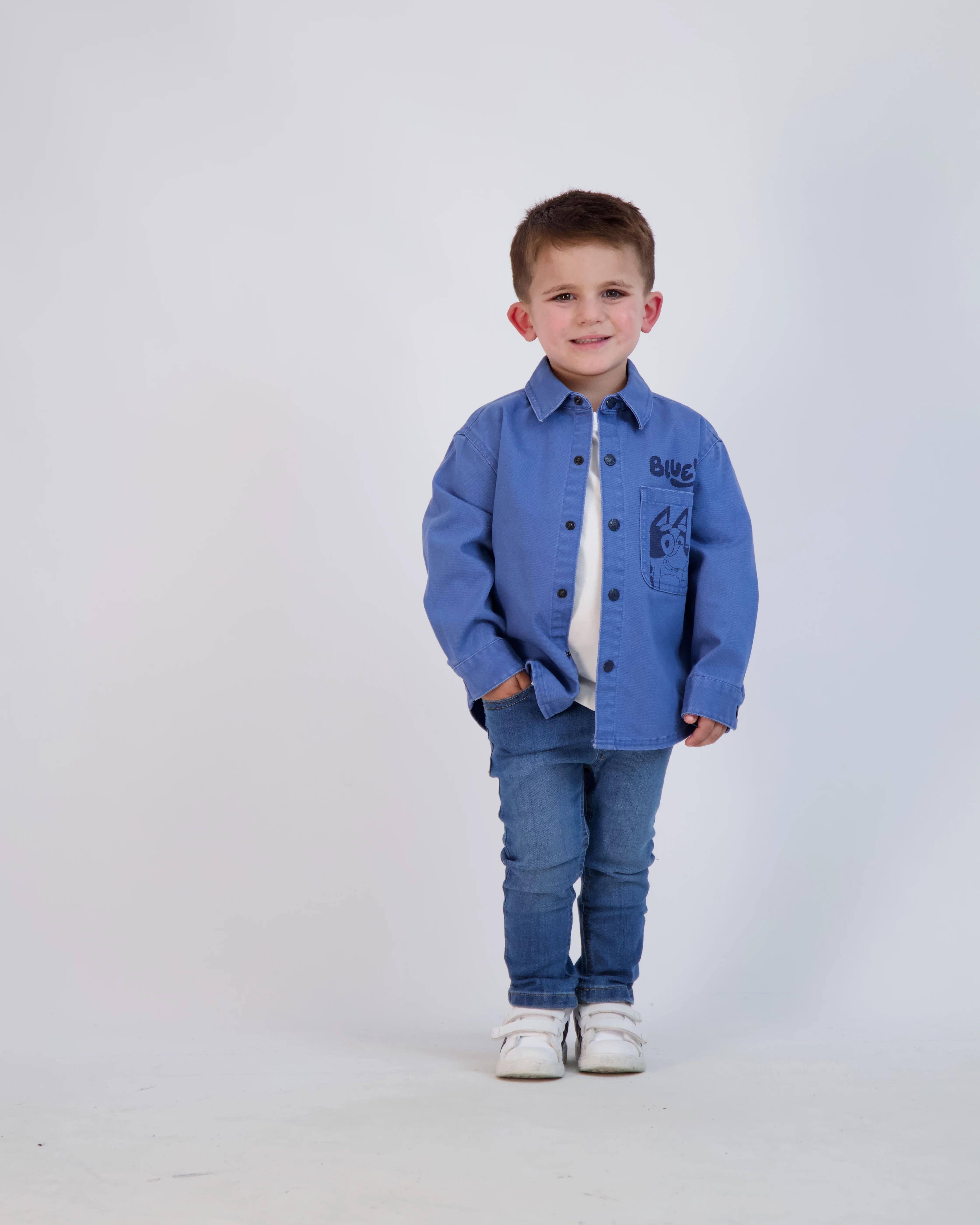 Bluey Toddler Boy Shackets, Sizes 2T-5T | Walmart (US)