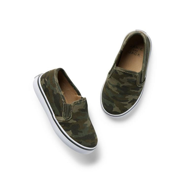 Camo Slip-On Sneaker | Janie and Jack