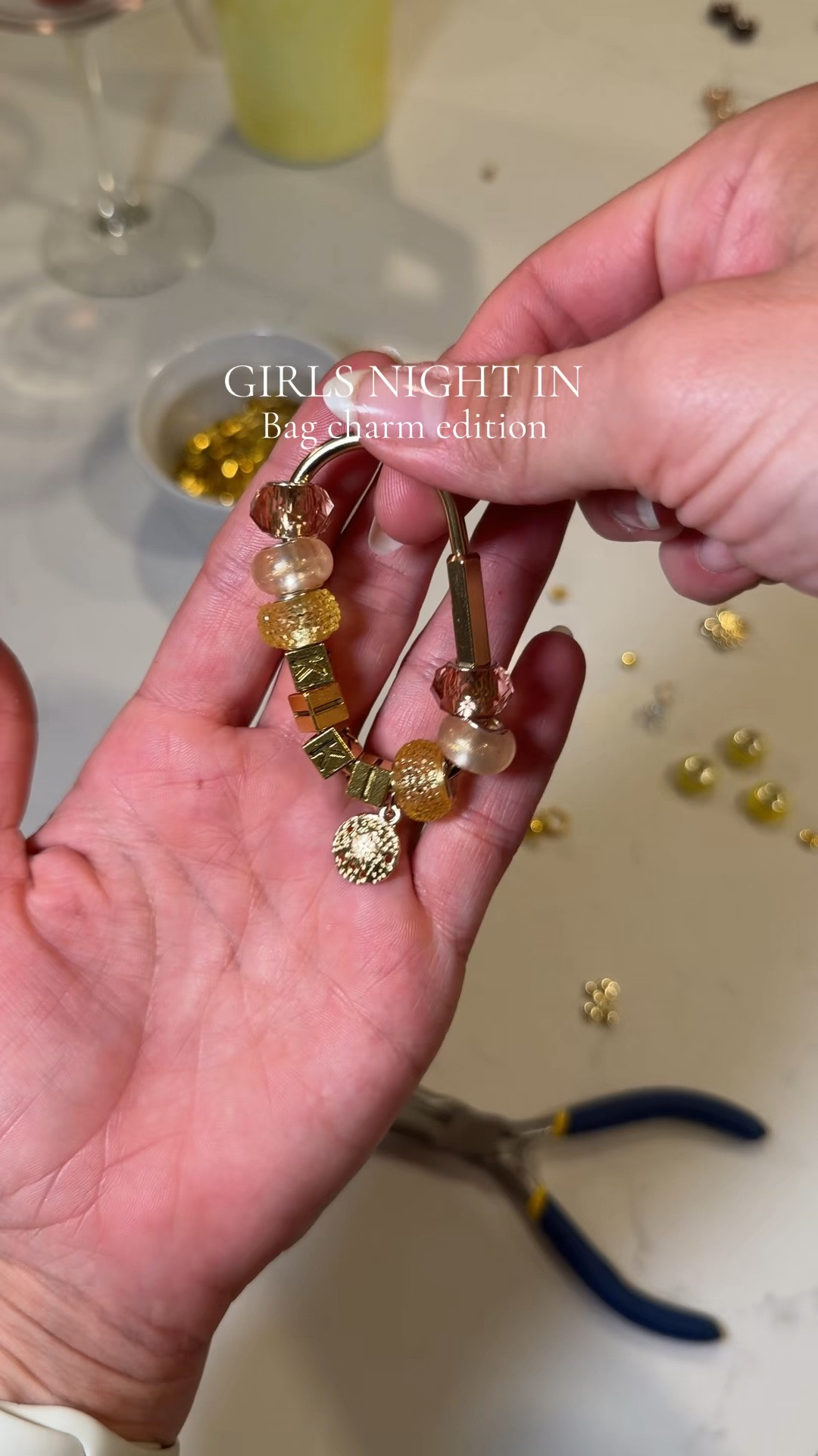 Little girls night in calls for a crafts night! Bring out the beads!  DIY bag charms that turned out so perfect 
.
.
#girlsnightin #craftnight #bagcharms #diy #diybagcharms #girlsnightideas #datenightin #datenightideas #amazonbeads #bagcharminspo #baginspo

#LTKTravel #LTKmomlife #LTKootd