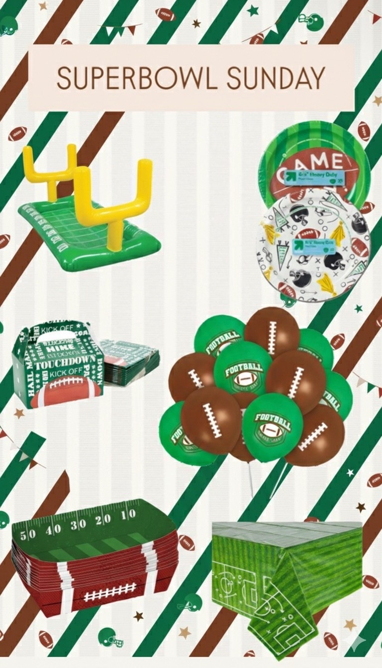 SuperBowl Sunday !!! 

#LTKHome #LTKSeasonal #LTKdayinmylife