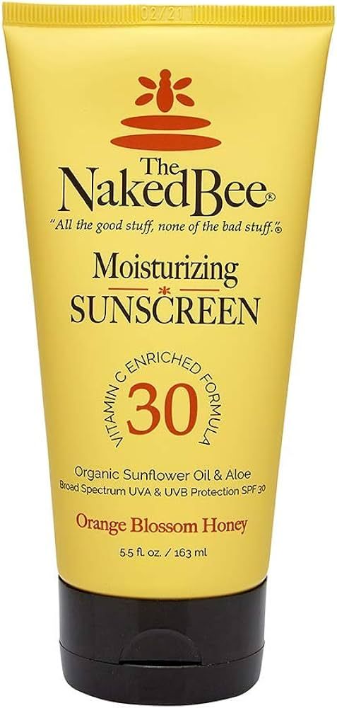 The Naked Bee Vitamin C Face & Body Moisturizing Sunscreen Spf 30 5.5 Oz | Amazon (US)