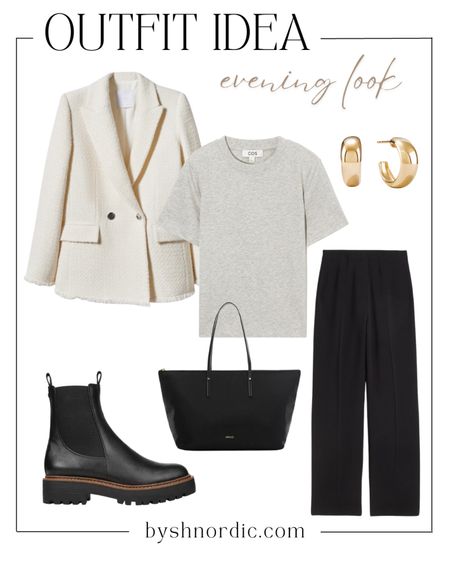 Simple evening look outfit idea! 
#outfitinspo #casualstyle #ukfashion #fashionfinds

#LTKFind #LTKU #LTKstyletip