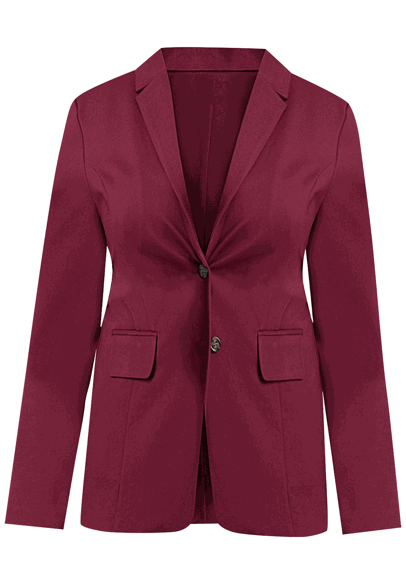 The Ultimate Stretch Long Two Button Blazer | Eloquii