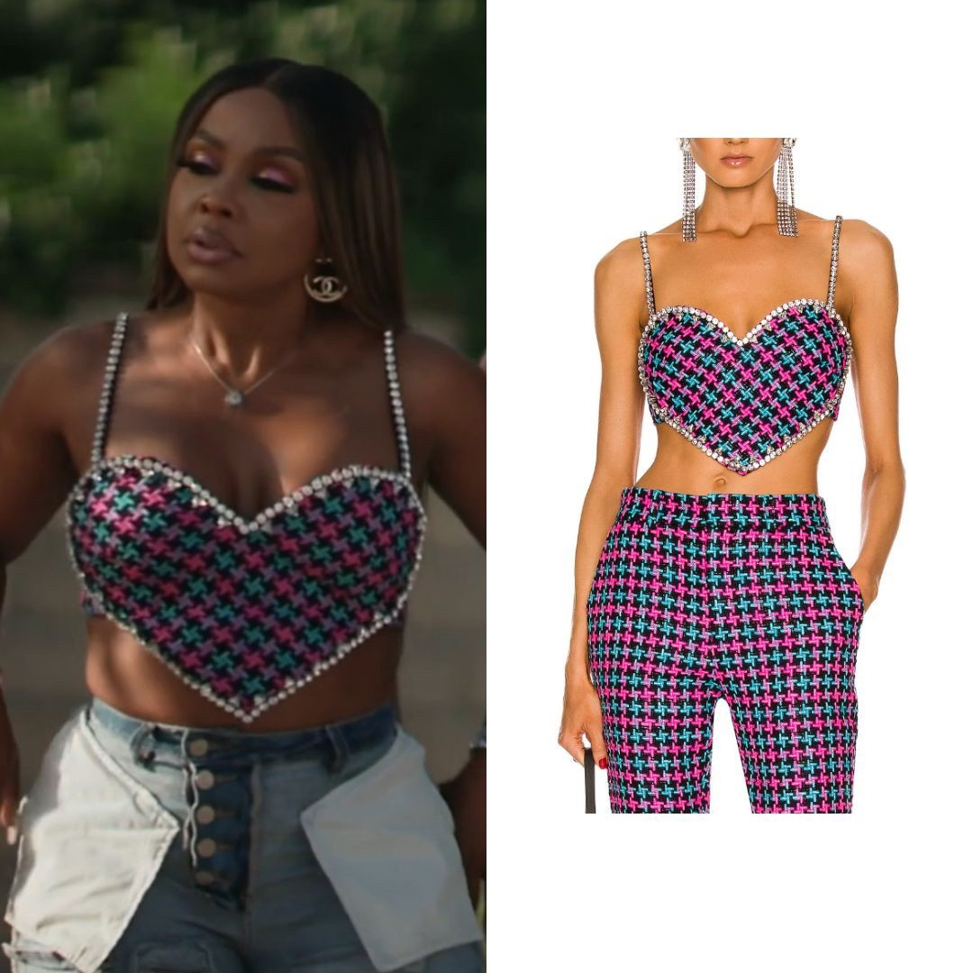 Phaedra Park’s Crystal Heart Embellished Top 