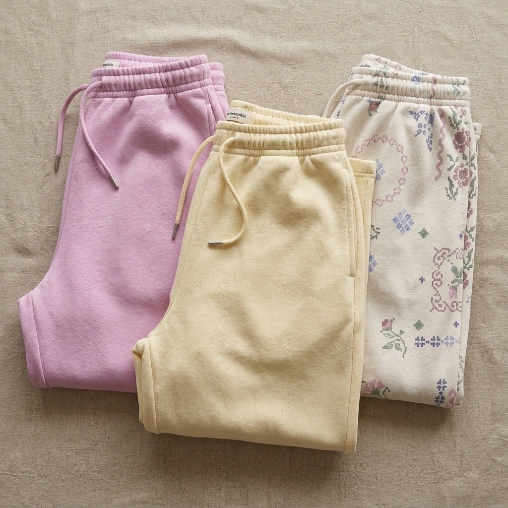 Abercrombie sweatpants now $18 in pink and $23 originally $60 in yellow. Add to cart for discount