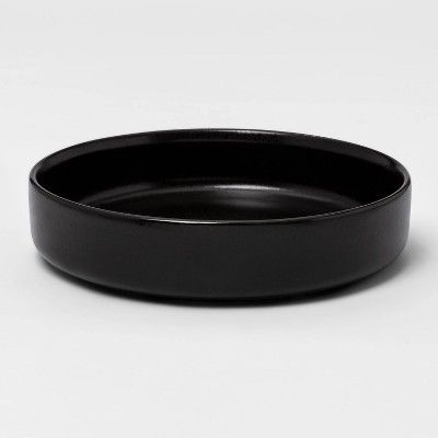 49oz Porcelain Ravenna Dinner Bowl Black - Project 62™ | Target