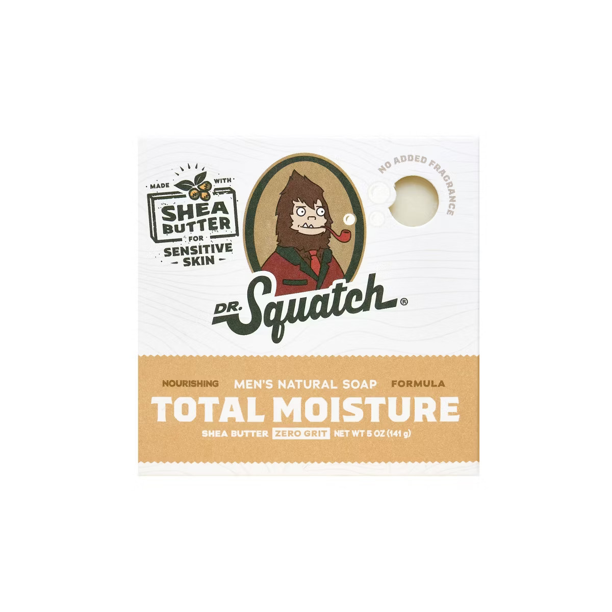 DR. SQUATCH Men's All Natural Bar Soap - Total Moisture - Shea Butter - 5oz | Target