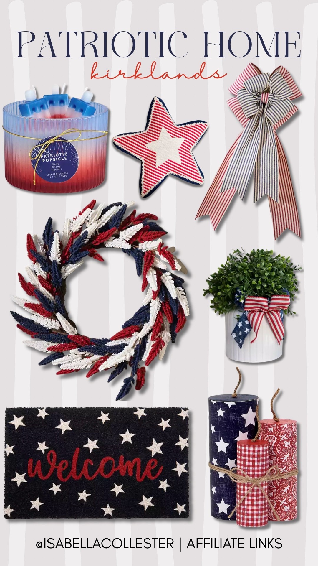 Kirkland’s Home  kirklands patriotic home decor  kirklands home patriotic home decor  Fourth of July  red white and blue  Memorial Day  4th of July  Fourth of July home decor  home decor  farmhouse home decor  

#LTKHome #LTKSeasonal #LTKSaleAlert