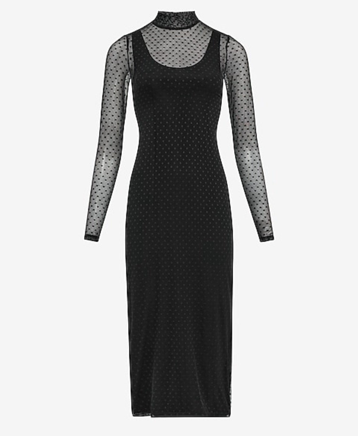 Sexy Sheer Polka Dot Mock Neck Midi Dress 


The sheet overlay and  long sleeves with polka dots makes this dress look so elegant and sexy 

Wear this dress for Christmas or New Year’s Eve with a pair of pumps or knee boots 

#LTKSaleAlert #LTKTall #LTKHoliday