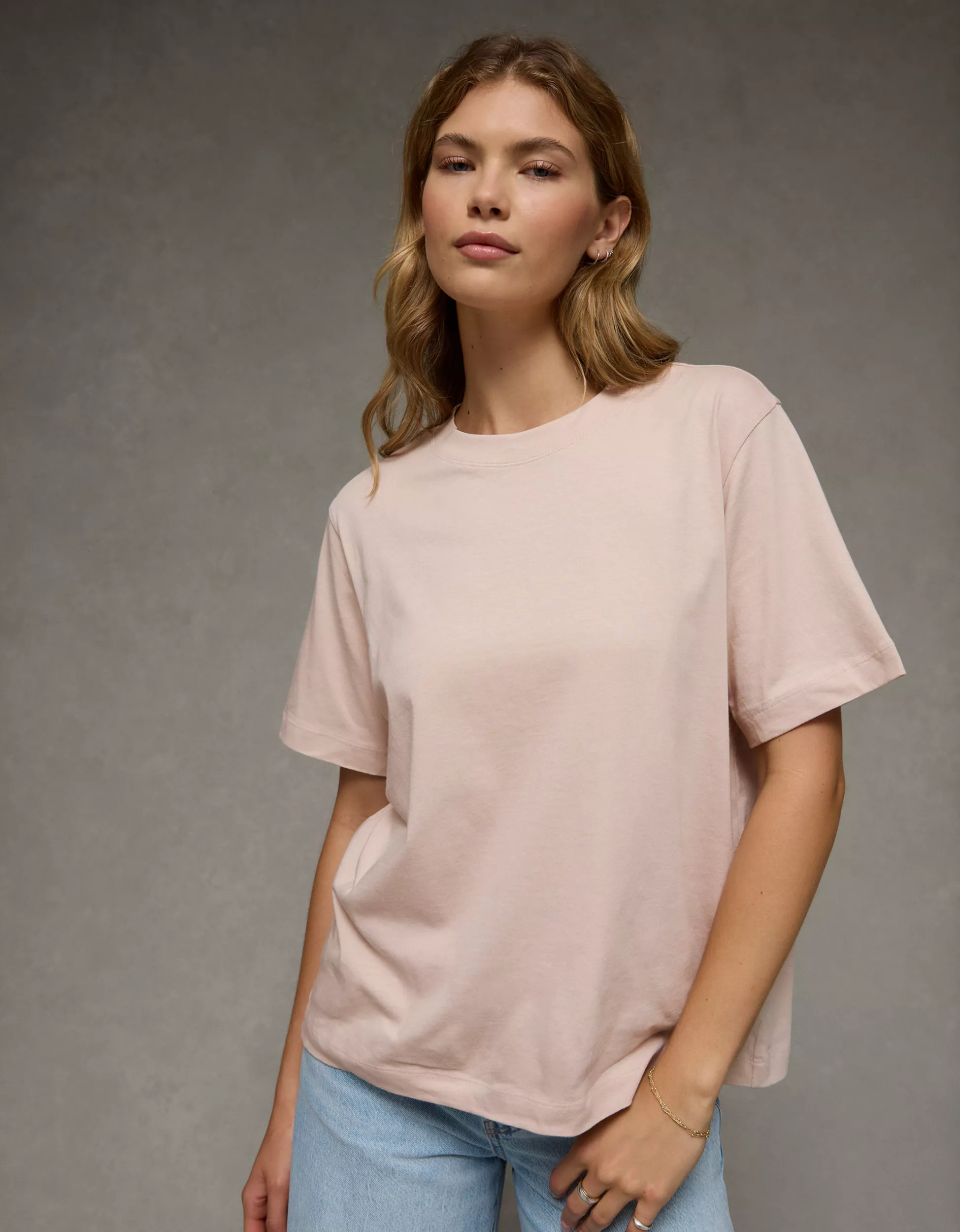 AE Everyday Luxe Relaxed T-Shirt | American Eagle Outfitters (US & CA)