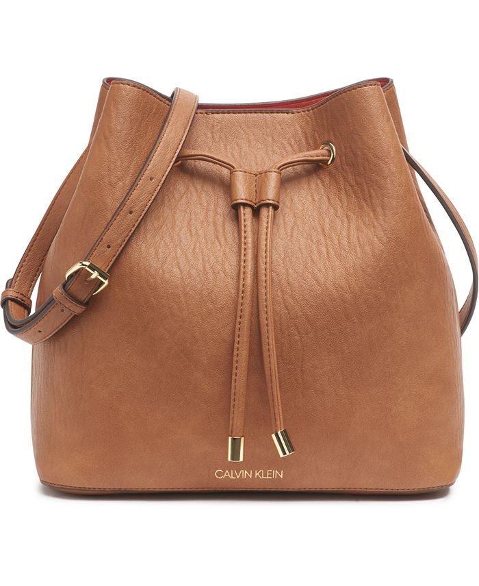Calvin Klein Gabrianna Bucket Bag  & Reviews - Calvin Klein - Handbags & Accessories - Macy's | Macys (US)