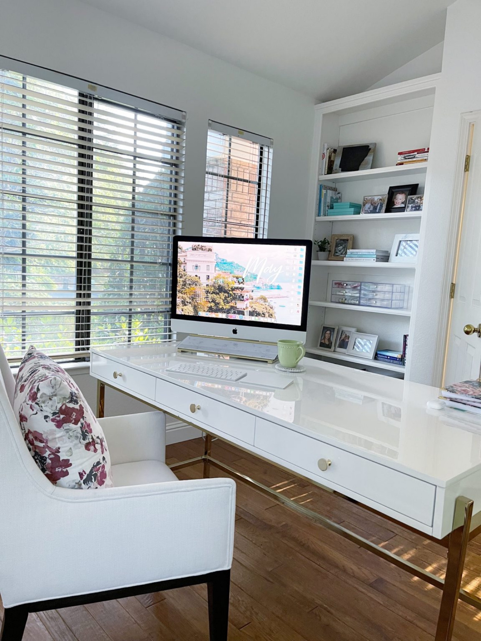 My desk is in stock at Walmart! 🤍

#Officeorganization #desk 

#LTKhome #LTKfamily