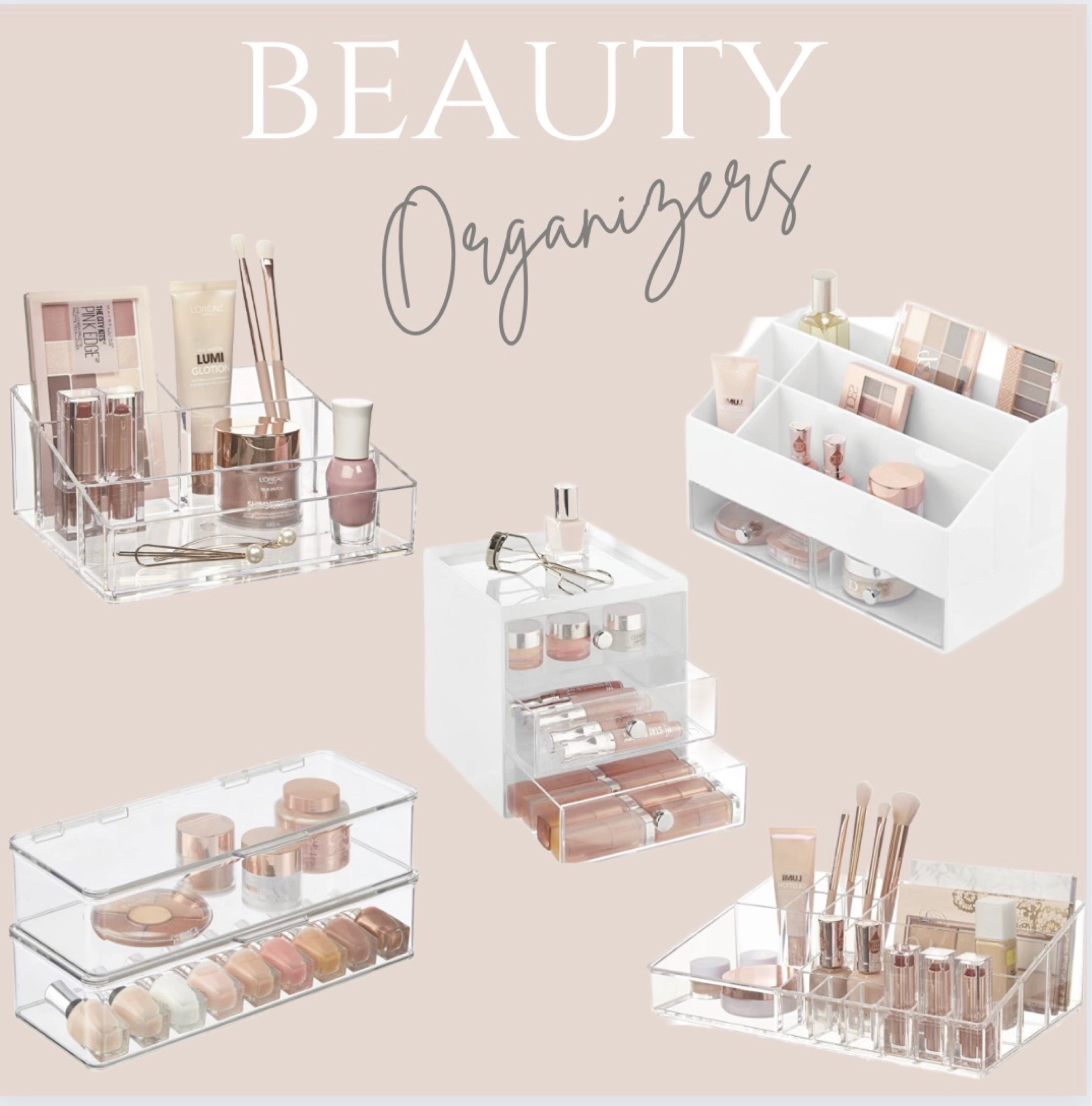 Beauty organization. Acrylic organizers. Bathroom organizers, vanity organizers.

Follow my shop @allaboutastyle on the @shop.LTK app to shop this post and get my exclusive app-only content!

#liketkit #LTKunder100 #LTKhome
@shop.ltk
https://liketk.it/3ZbgB