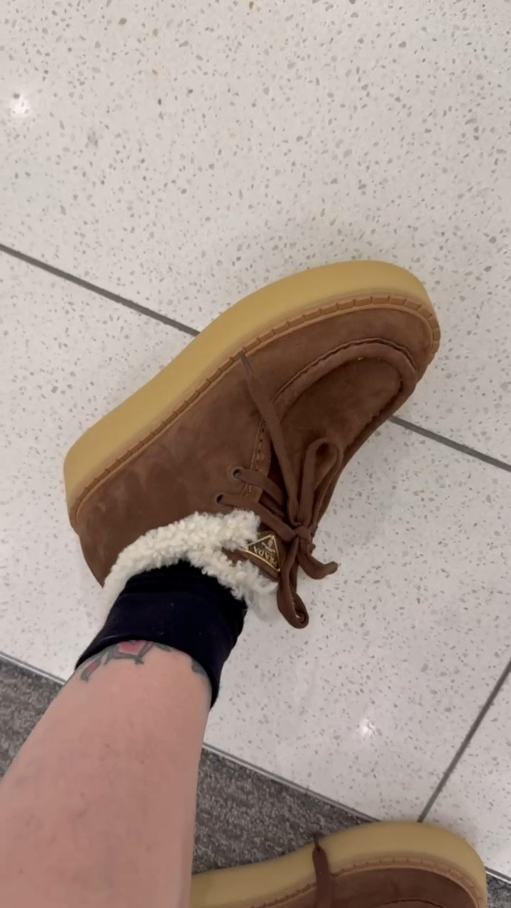 Prada fuzzy boots! 

#LTKShoeCrush #LTKdayinmylife #LTKselfcare