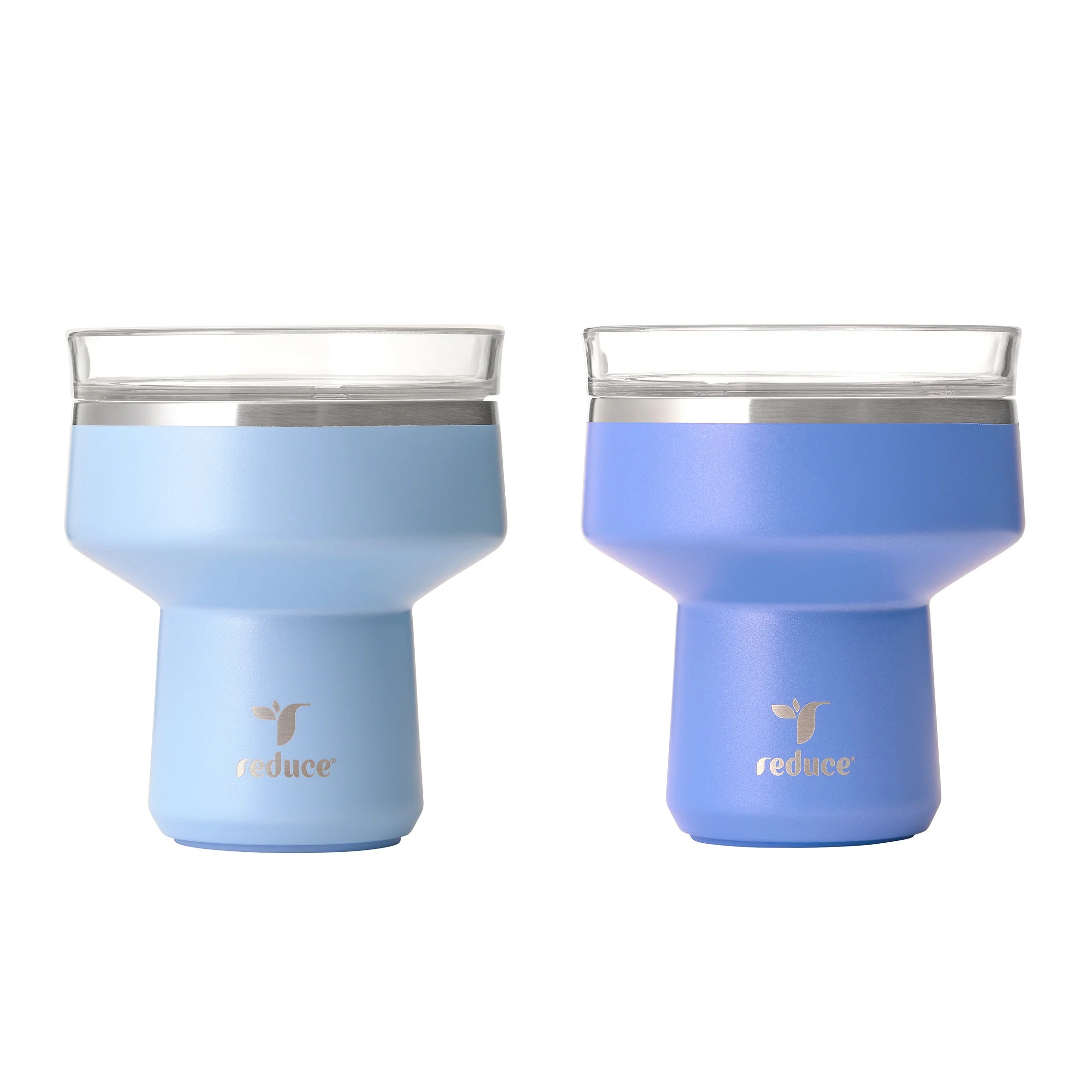 Reduce Saltini Cocktail Tumbler with 360° Sip Lid and Spill-Proof Straw - Pack of 2, Waves & Sun... | Walmart (US)