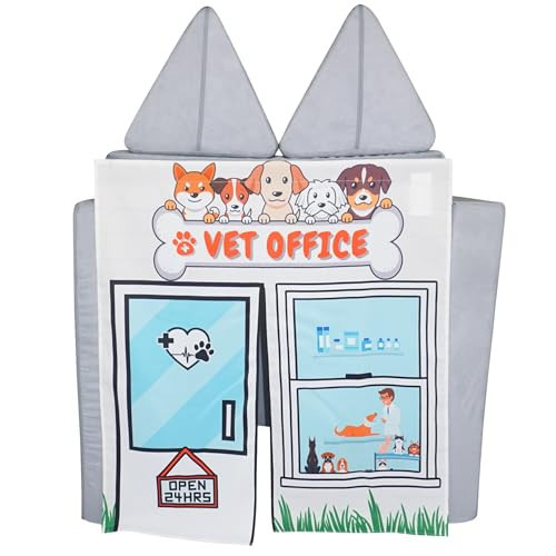 Couch Swag Play Panel for Childrens Foam Sofa Kids Couch (Vet Office) | Amazon (US)