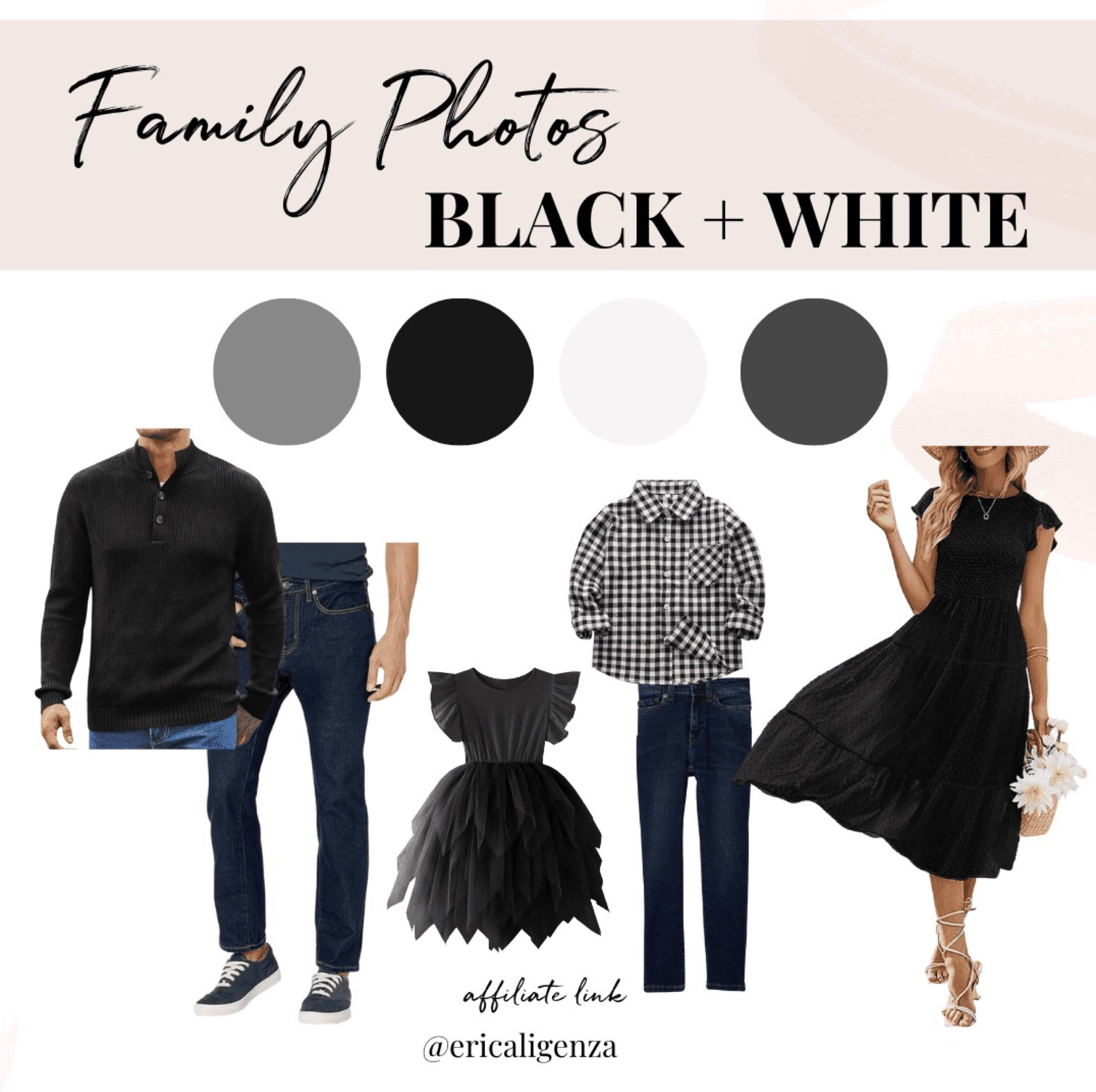 Black + white family picture outfit ideas  🖤🤍

Family photo outfit // black sweater for men // girls black dress // Buffalo plaid shirt for boys // black midi dress // Amazon fashion 

#LTKxPrime #LTKstyletip #LTKfamily