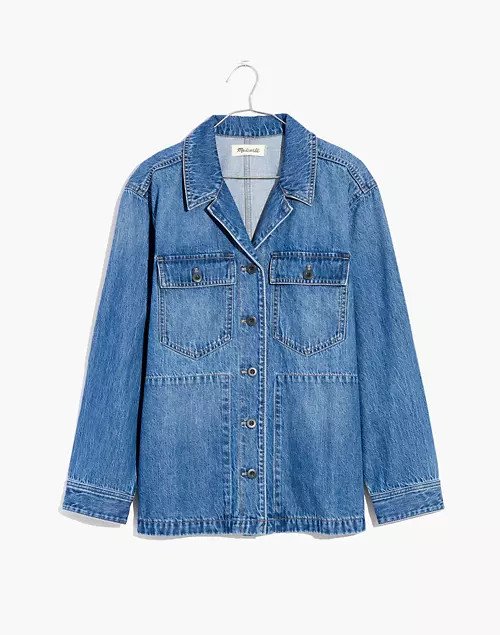 Denim Drakefield Shirt-Jacket | Madewell