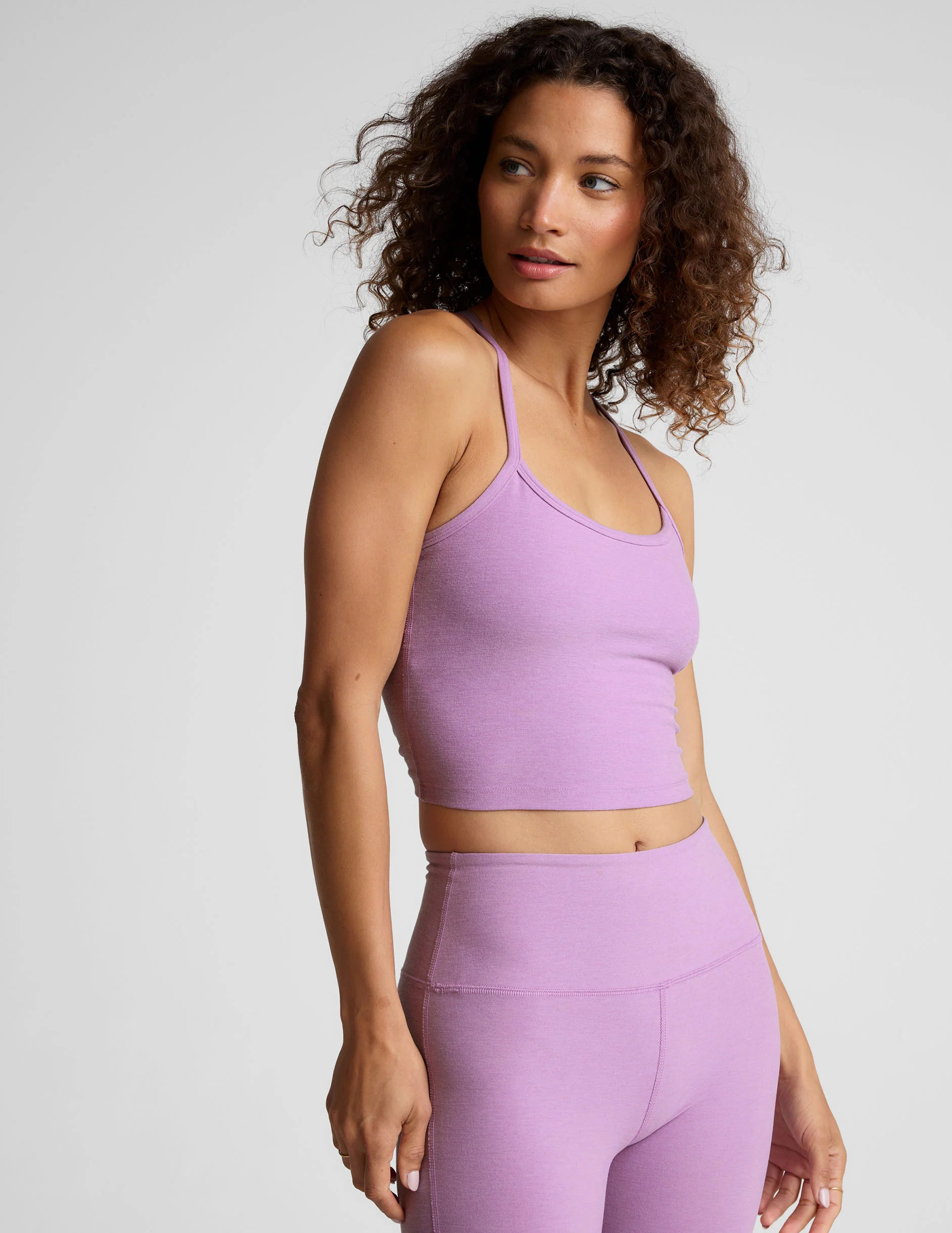 Spacedye Slim Racerback Cropped Tank | Beyond Yoga | Beyond Yoga